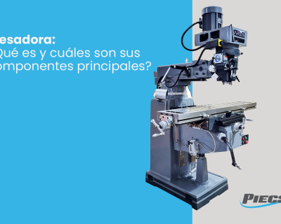 Fresadora CNC: ¿Qué es y cuáles son sus componentes principales?